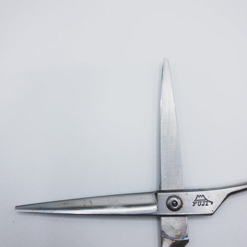 【FUJIフジシザー】MORE X XYL60 シザー メガネ 理容 美容ハサミ 美容師 理容師 右利き 6.5インチ 中古 sc295