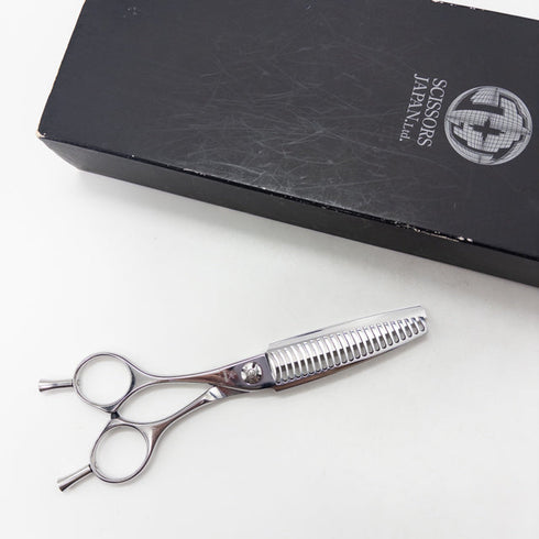 【シザーズジャパンSCISSORS JAPAN】ERS23i06 メガネ シザー セニング 美容ハサミ すきばさみ 美容師 理容師 約10~20% 左利き 5.7インチ 中古 sc2951
