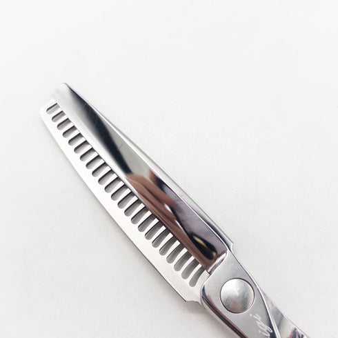 【シザーズジャパンSCISSORS JAPAN】ERS23i06 メガネ シザー セニング 美容ハサミ すきばさみ 美容師 理容師 約10~20% 左利き 5.7インチ 中古 sc2951