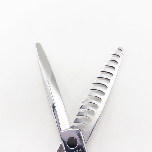 【ロイヤルマスターROYAL MASTER】SMOOTH MMG13 メガネ シザー セニング 美容ハサミ すきばさみ 美容師 理容師 約15~20% 右利き 5.8インチ 中古 sc2952