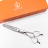 【ミズタニシザーズ ミズタニシザーMIZUTANI SCISSORS】YURAGI ZEROユラギ ゼロ メガネ シザー セニング 美容ハサミ すきばさみ 美容師 理容師 約10% 右利き 6インチ 中古 sc2953