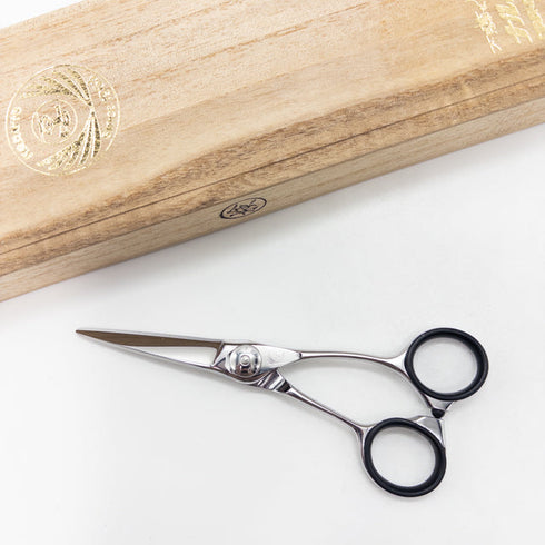 【ナルトシザーズ ナルトシザーNARUTO SCISSORS】フォルテグレイバーST シザー オフセット 理容 美容ハサミ 美容師 理容師 右利き 5.15インチ 中古 sc2954