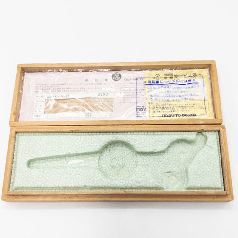 【ナルトシザーズ ナルトシザーNARUTO SCISSORS】ニューヘネシーフレックス シザー オフセット 理容 美容ハサミ 美容師 理容師 右利き 6.3インチ 中古 sc2955