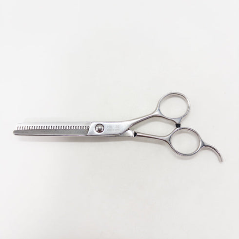 【内海ウツミUTSUMI】NS30 オフセット シザー セニング 美容ハサミ すきばさみ 美容師 理容師 約25~35% 右利き 6インチ 中古 sc2963