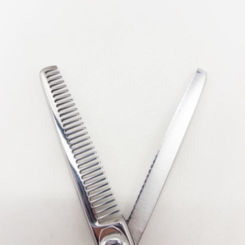 【内海ウツミUTSUMI】NS30 オフセット シザー セニング 美容ハサミ すきばさみ 美容師 理容師 約25~35% 右利き 6インチ 中古 sc2963