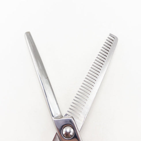 【内海ウツミUTSUMI】NS30 オフセット シザー セニング 美容ハサミ すきばさみ 美容師 理容師 約25~35% 右利き 6インチ 中古 sc2963