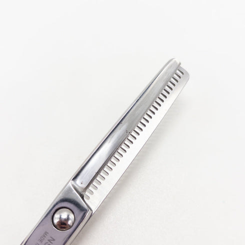 【内海ウツミUTSUMI】NS30 オフセット シザー セニング 美容ハサミ すきばさみ 美容師 理容師 約25~35% 右利き 6インチ 中古 sc2963