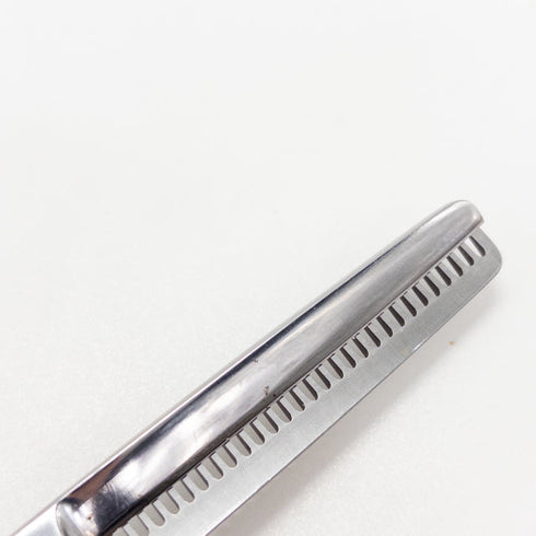 【内海ウツミUTSUMI】NS30 オフセット シザー セニング 美容ハサミ すきばさみ 美容師 理容師 約25~35% 右利き 6インチ 中古 sc2963