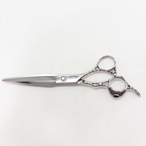 【メーカー不明】 シザー オフセット 理容 美容ハサミ 美容師 理容師 右利き 7インチ 中古 sc2966
