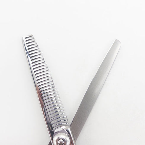 【BEST1】SH6032 オフセット シザー セニング 美容ハサミ すきばさみ 美容師 理容師 約30~35% 右利き 6インチ 中古 sc2975