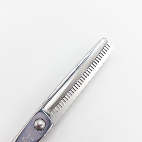 【BEST1】SH6032 オフセット シザー セニング 美容ハサミ すきばさみ 美容師 理容師 約30~35% 右利き 6インチ 中古 sc2975