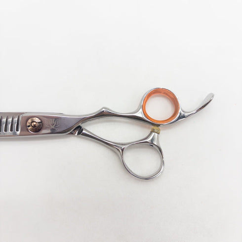 【ヘブンスシザーズ ヘヴンスシザーHEAVENS】GRADATE Pグラデート オフセット シザー セニング 美容ハサミ すきばさみ 美容師 理容師 約25% 右利き 6インチ 中古 sc2978