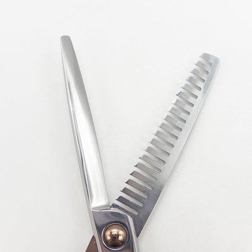 【ヘブンスシザーズ ヘヴンスシザーHEAVENS】GRADATE Pグラデート オフセット シザー セニング 美容ハサミ すきばさみ 美容師 理容師 約25% 右利き 6インチ 中古 sc2978