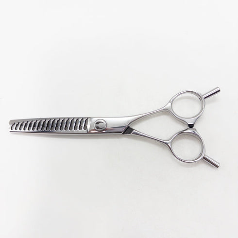 【マック シザーBMAC】MT-6017 メガネ シザー セニング 美容ハサミ すきばさみ 美容師 理容師 約55~65% 右利き 6インチ 中古 sc2988