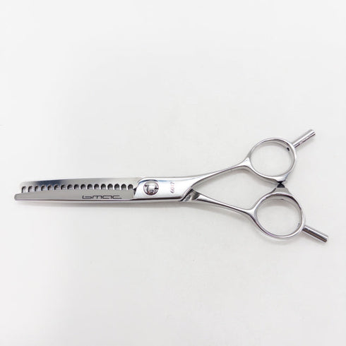 【マック シザーBMAC】MT-6017 メガネ シザー セニング 美容ハサミ すきばさみ 美容師 理容師 約55~65% 右利き 6インチ 中古 sc2988