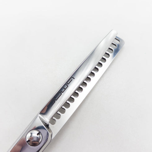 【マック シザーBMAC】MT-6017 メガネ シザー セニング 美容ハサミ すきばさみ 美容師 理容師 約55~65% 右利き 6インチ 中古 sc2988