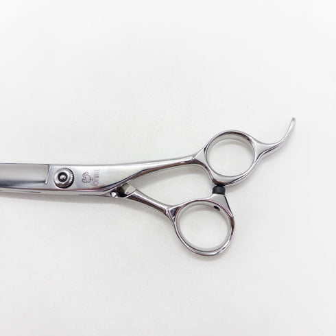 【ジョーウェルJOEWELL】PB-70 シザー オフセット 理容 美容ハサミ 美容師 理容師 右利き 7インチ 中古 sc2992