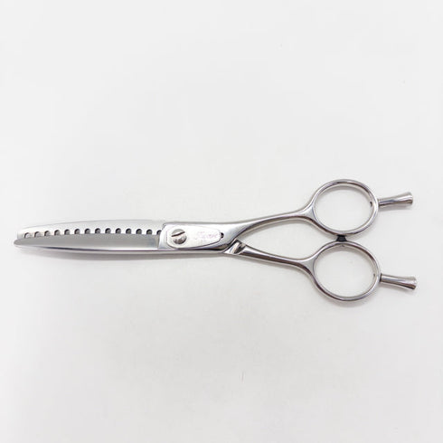 【サイキシザーズ サイキシザーSAIKI SCISSORS】14 逆刃 メガネ シザー セニング 美容ハサミ すきばさみ 美容師 理容師 約35~40% 右利き 5.8インチ 中古 sc2998