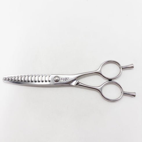 【サイキシザーズ サイキシザーSAIKI SCISSORS】14 逆刃 メガネ シザー セニング 美容ハサミ すきばさみ 美容師 理容師 約35~40% 右利き 5.8インチ 中古 sc2998