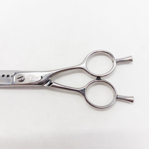 【サイキシザーズ サイキシザーSAIKI SCISSORS】14 逆刃 メガネ シザー セニング 美容ハサミ すきばさみ 美容師 理容師 約35~40% 右利き 5.8インチ 中古 sc2998