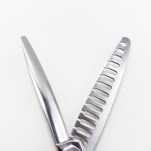 【サイキシザーズ サイキシザーSAIKI SCISSORS】14 逆刃 メガネ シザー セニング 美容ハサミ すきばさみ 美容師 理容師 約35~40% 右利き 5.8インチ 中古 sc2998