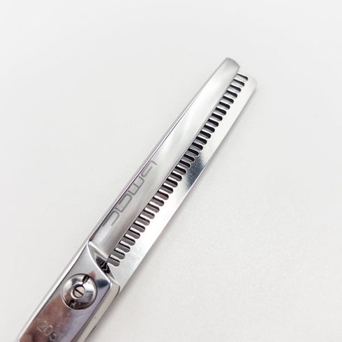 【マック シザーBMAC】GT-2031S メガネ シザー セニング 美容ハサミ すきばさみ 美容師 理容師 約15% 右利き 6インチ 中古 sc3001