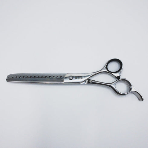 【ケリー ワンクスKERRY】6.8-15-80ブレンダーBlender トリミングシザー オフセット 右利き トリマー ペット 6.8インチ 中古 sc301