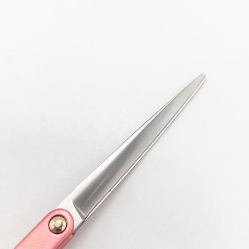 【333ドッグケア333dog care】グラデーション ストレート トリミングシザー メガネ 右利き トリマー ペット 6.5インチ 中古 sc3017