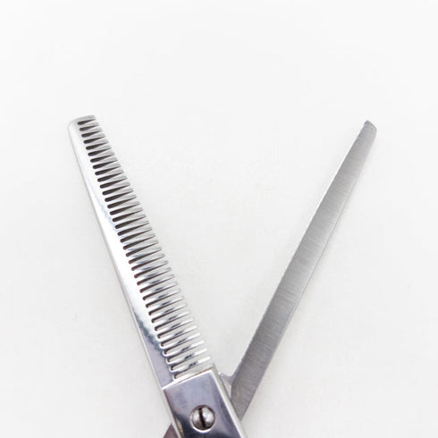 【マツザキMatsuzaki】FUZZY 5537 メガネ シザー セニング 美容ハサミ すきばさみ 美容師 理容師 約15% 右利き 5.5インチ 中古 sc3024