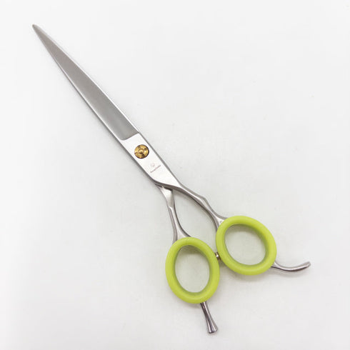 【KeepSmile】 トリミングシザー オフセット 右利き トリマー ペット 7インチ 中古 sc3027