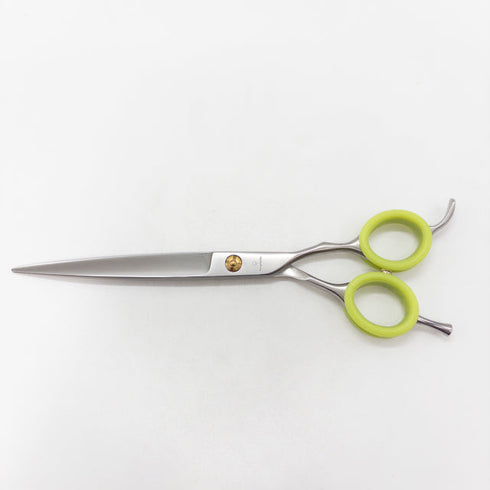 【KeepSmile】 トリミングシザー オフセット 右利き トリマー ペット 7インチ 中古 sc3027