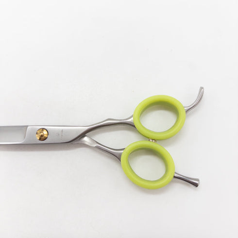 【KeepSmile】 トリミングシザー オフセット 右利き トリマー ペット 7インチ 中古 sc3027