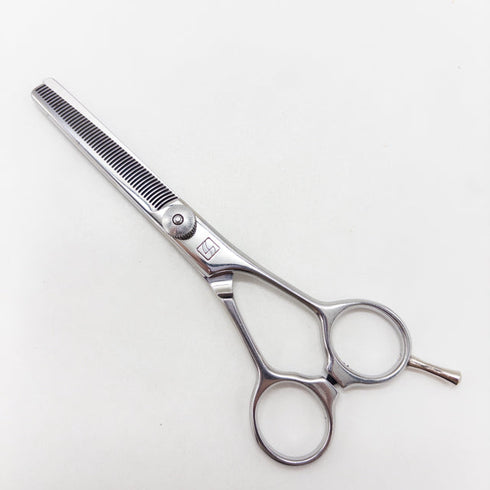 【サクシードSUCCEED】KEEPER Thinning 50 メガネ シザー セニング 美容ハサミ すきばさみ 美容師 理容師 約10% 右利き 5.5インチ 中古 sc3030