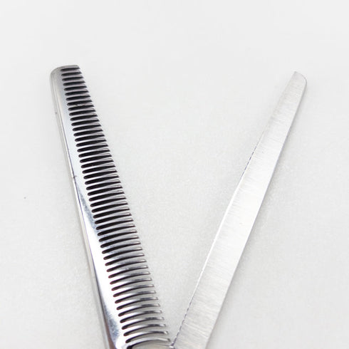 【サクシードSUCCEED】KEEPER Thinning 50 メガネ シザー セニング 美容ハサミ すきばさみ 美容師 理容師 約10% 右利き 5.5インチ 中古 sc3030