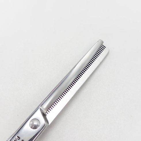 【サクシードSUCCEED】KEEPER Thinning 50 メガネ シザー セニング 美容ハサミ すきばさみ 美容師 理容師 約10% 右利き 5.5インチ 中古 sc3030