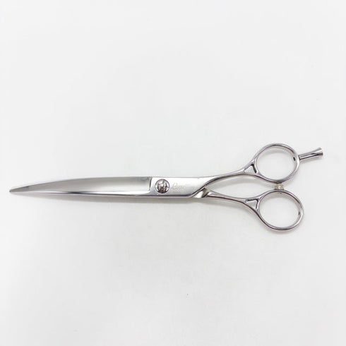 【ルクスシザーLUXE】LX-R7.5カーブ トリミングシザー メガネ 右利き トリマー ペット 7.5インチ 中古 sc3031