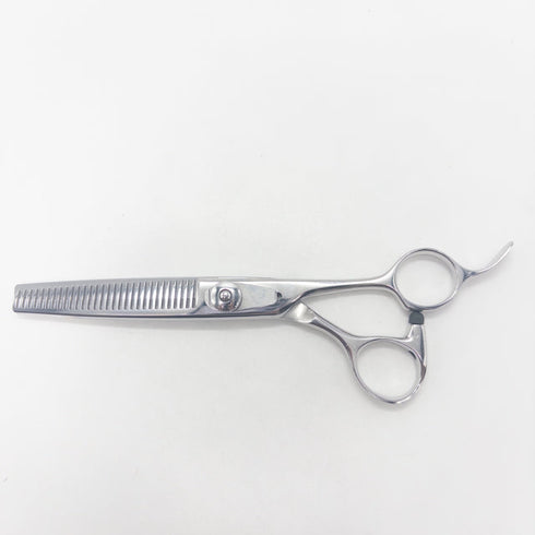 【ミズタニシザーズ ミズタニシザーMIZUTANI SCISSORS】 オフセット シザー セニング 美容ハサミ すきばさみ 美容師 理容師 約15~20% 右利き 6インチ 中古 sc3035