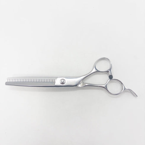 【ミズタニシザーズ ミズタニシザーMIZUTANI SCISSORS】 オフセット シザー セニング 美容ハサミ すきばさみ 美容師 理容師 約15~20% 右利き 6インチ 中古 sc3035