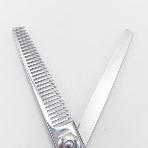 【ミズタニシザーズ ミズタニシザーMIZUTANI SCISSORS】 オフセット シザー セニング 美容ハサミ すきばさみ 美容師 理容師 約15~20% 右利き 6インチ 中古 sc3035