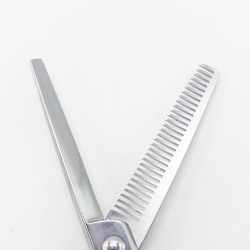 【ミズタニシザーズ ミズタニシザーMIZUTANI SCISSORS】 オフセット シザー セニング 美容ハサミ すきばさみ 美容師 理容師 約15~20% 右利き 6インチ 中古 sc3035