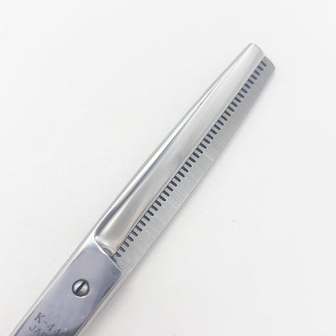 【菊王冠BOB中野製作所】K-442 トリミングシザー 右利き セニング トリマー ペット 6.5インチ 中古 sc3039