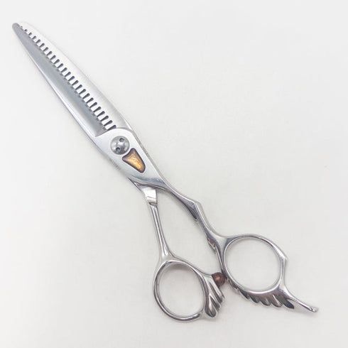 【トギノンTOGINON】fumaダイナ6.0 オフセット シザー セニング 美容ハサミ すきばさみ 美容師 理容師 約70% 右利き 6インチ 中古 sc3043