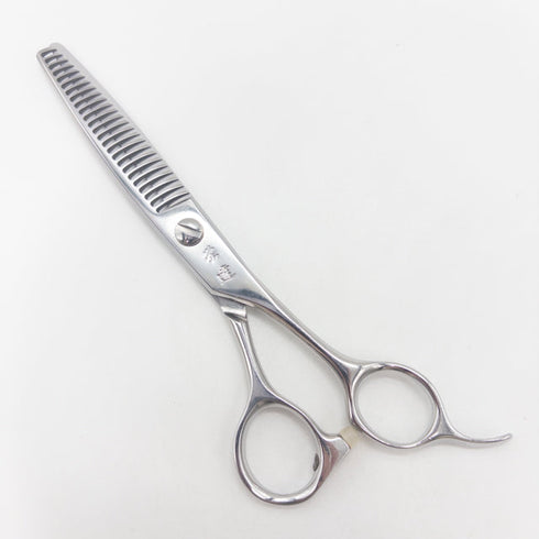 【栄達EITATSU】COBALT オフセット シザー セニング 美容ハサミ すきばさみ 美容師 理容師 約10% 右利き 6インチ 中古 sc3046