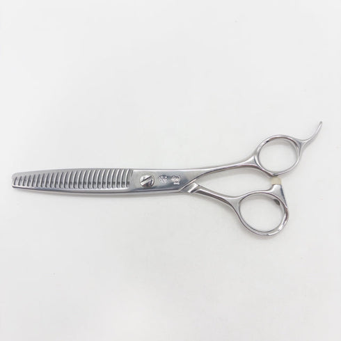 【栄達EITATSU】COBALT オフセット シザー セニング 美容ハサミ すきばさみ 美容師 理容師 約10% 右利き 6インチ 中古 sc3046