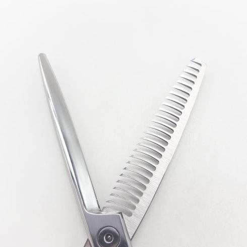 【栄達EITATSU】COBALT オフセット シザー セニング 美容ハサミ すきばさみ 美容師 理容師 約10% 右利き 6インチ 中古 sc3046