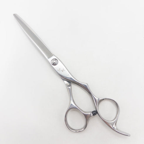 【YKシザー】C01-60 シザー オフセット 理容 美容ハサミ 美容師 理容師 右利き 6インチ 中古 sc3048