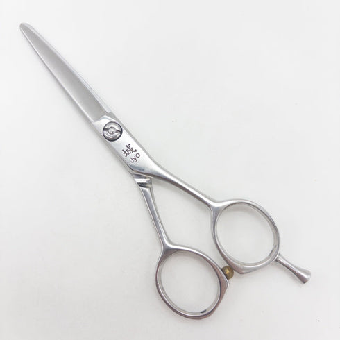 【内海ウツミUTSUMI】JYO城STROKE55 シザー メガネ 理容 美容ハサミ 美容師 理容師 右利き 5.5インチ 中古 sc3051