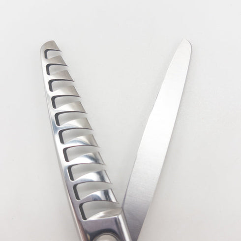 【トラックスシザーズ トラックスシザーTRACKS SCISSORS】SX10 メガネ シザー セニング 美容ハサミ すきばさみ 美容師 理容師 約20~45% 右利き 5.8インチ 中古 sc3052