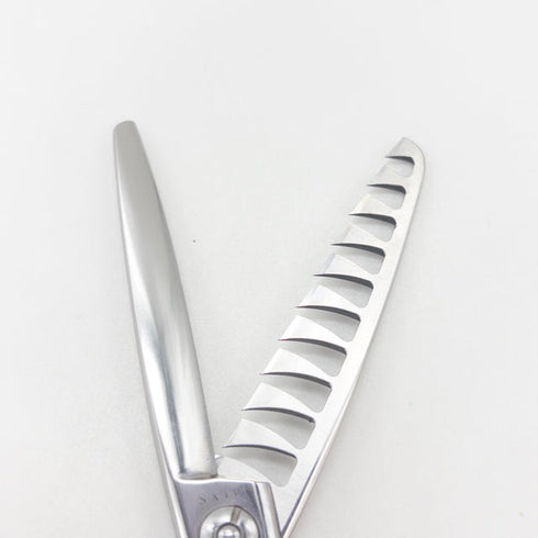 【トラックスシザーズ トラックスシザーTRACKS SCISSORS】SX10 メガネ シザー セニング 美容ハサミ すきばさみ 美容師 理容師 約20~45% 右利き 5.8インチ 中古 sc3052