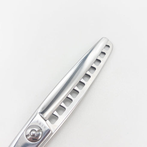 【トラックスシザーズ トラックスシザーTRACKS SCISSORS】SX10 メガネ シザー セニング 美容ハサミ すきばさみ 美容師 理容師 約20~45% 右利き 5.8インチ 中古 sc3052